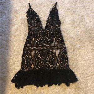 Black Lace Dress